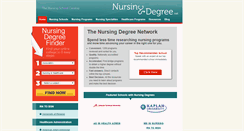 Desktop Screenshot of nursingdegree.net